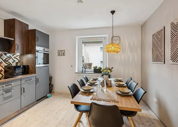 Stadtbuden Mit Charme - Kueche, Wohnzimmer, Kaffee- Und Teebar Und Garten Apartament