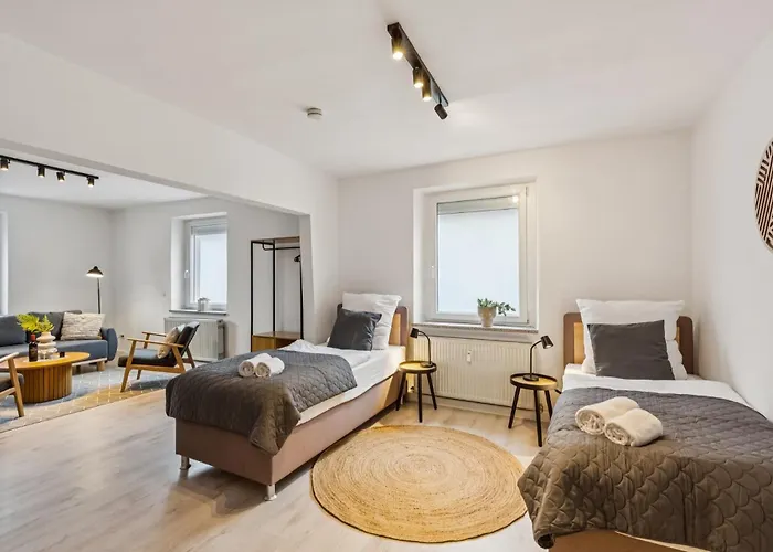 Apartament Stadtbuden Mit Charme - Kueche, Wohnzimmer, Kaffee- Und Teebar Und Garten *